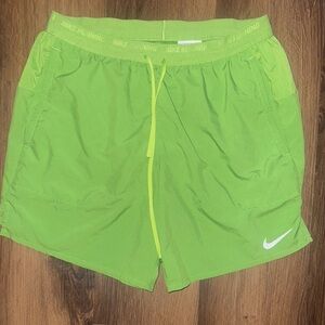 Nike Neon Green Athletic Shorts